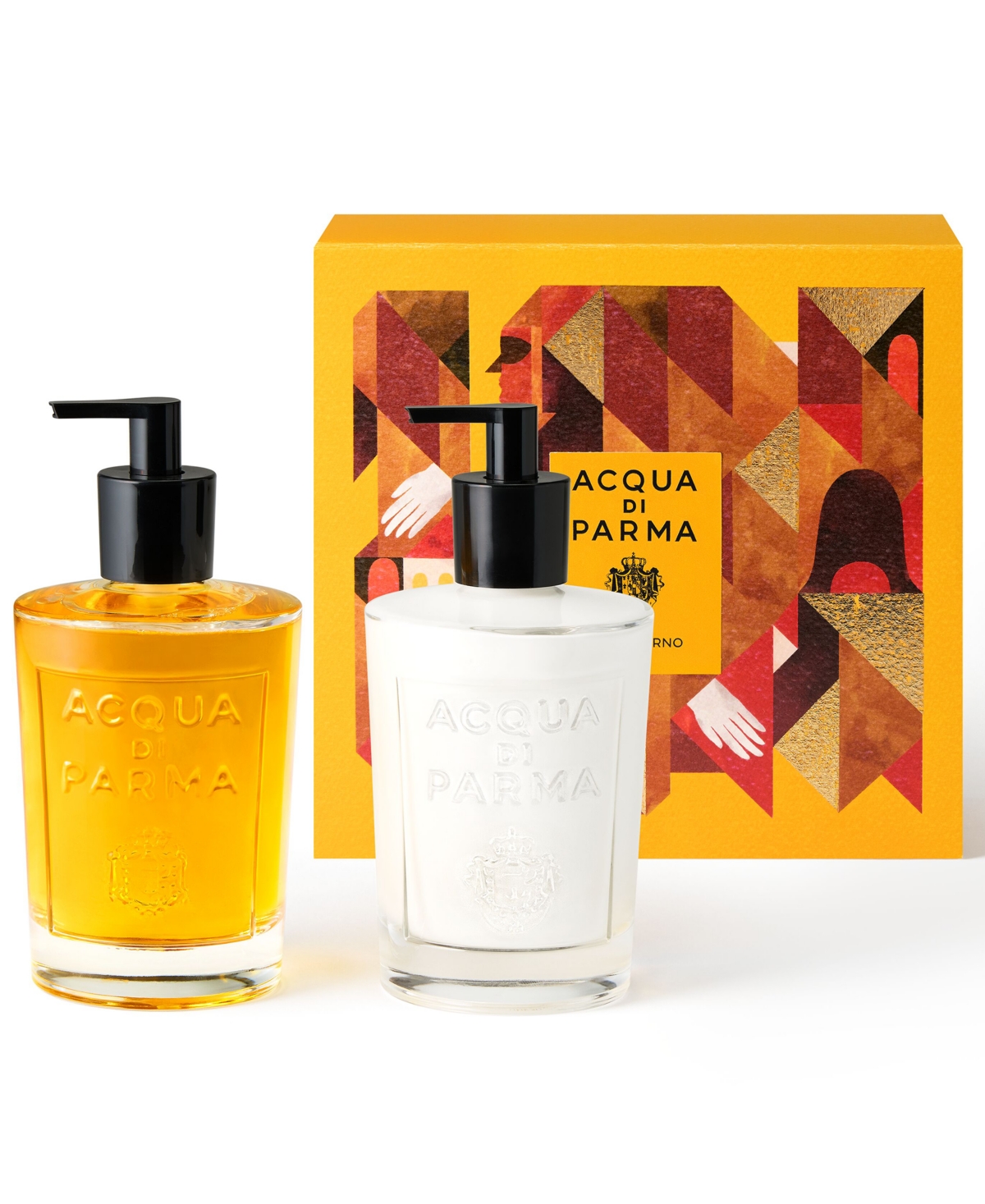 Acqua Di Parma 2-Piece Buongiorno Glass Hand Ritual Gift Set