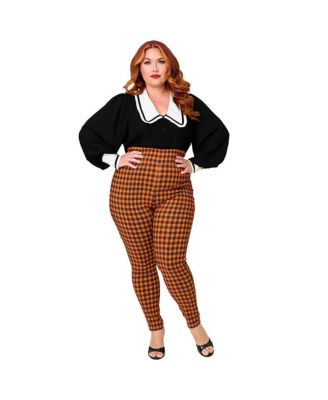 Plus Size Rizzo Cigarette Pants