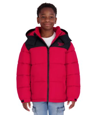 Boys' 5-20 Hooded Puffer Jacket