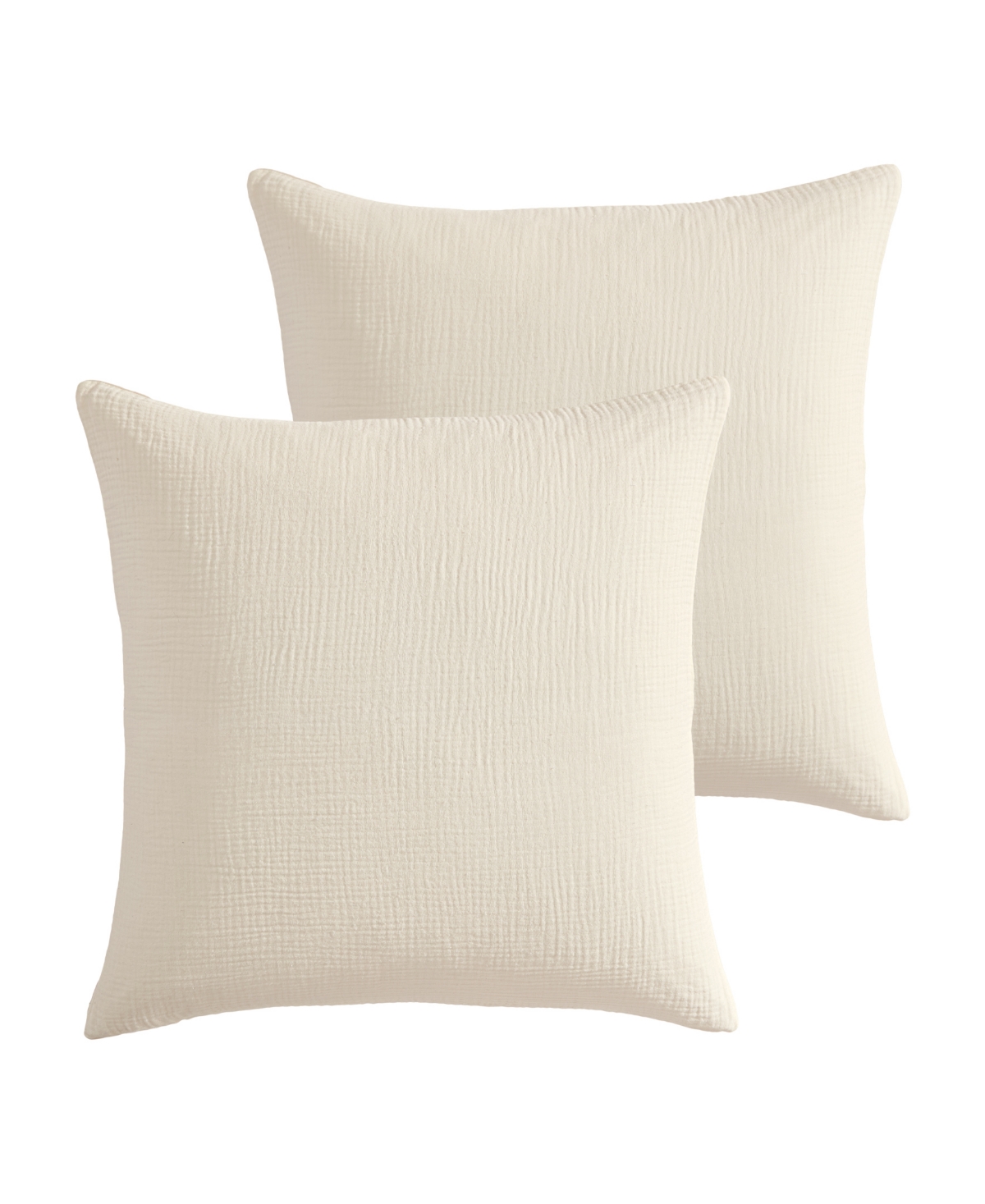 Levtex Home Muslin 2-Piece Sham Set, European