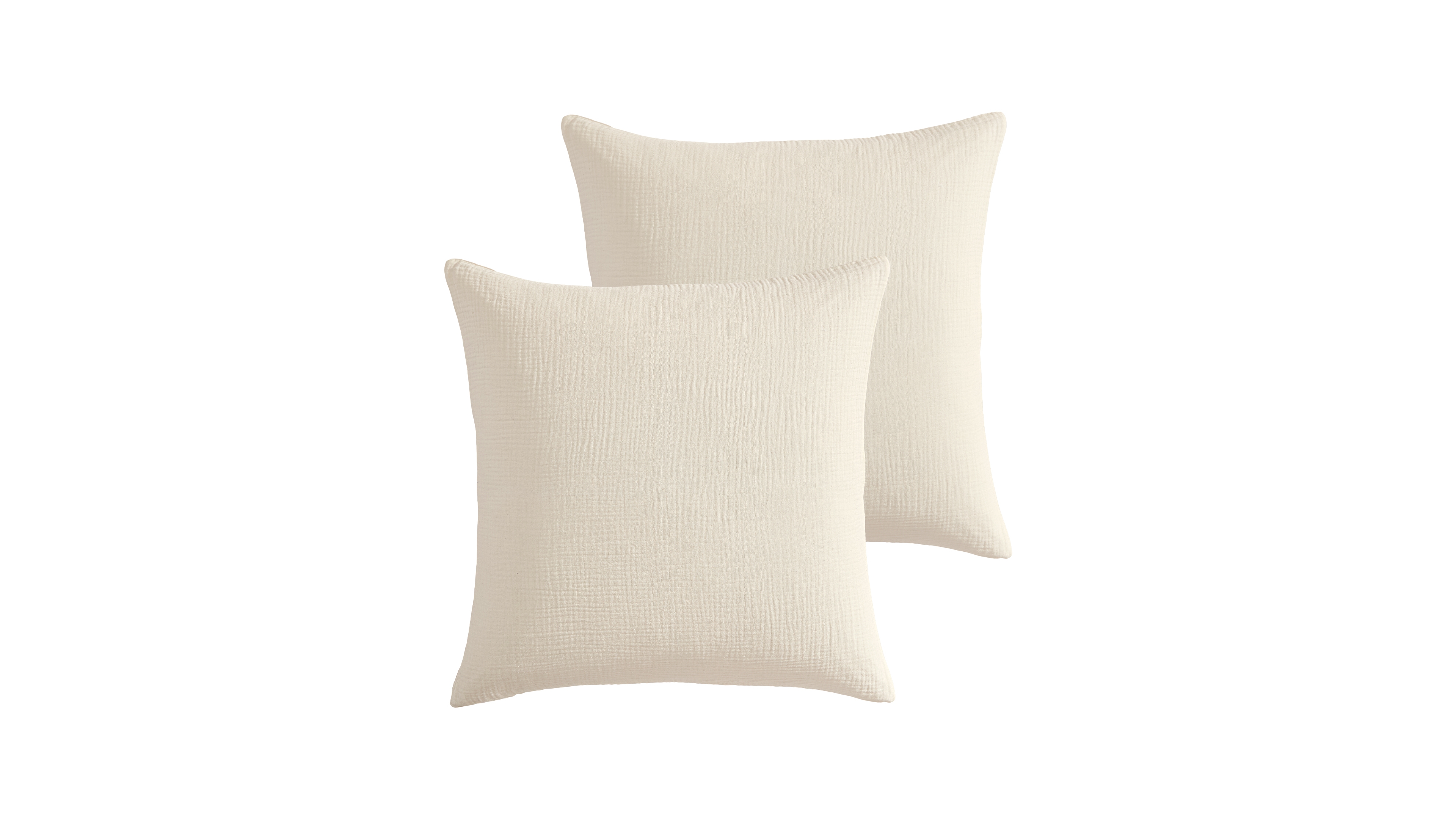 Levtex Home Muslin 2-Piece Sham Set, European