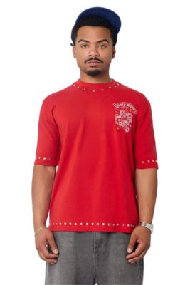 Men's First Class Embroidered Short Sleeve T-Shirt