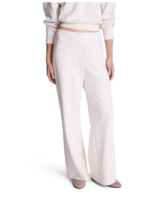 Women's Hollywood Waist High-Waist Wide-Leg Faux Suede Pants