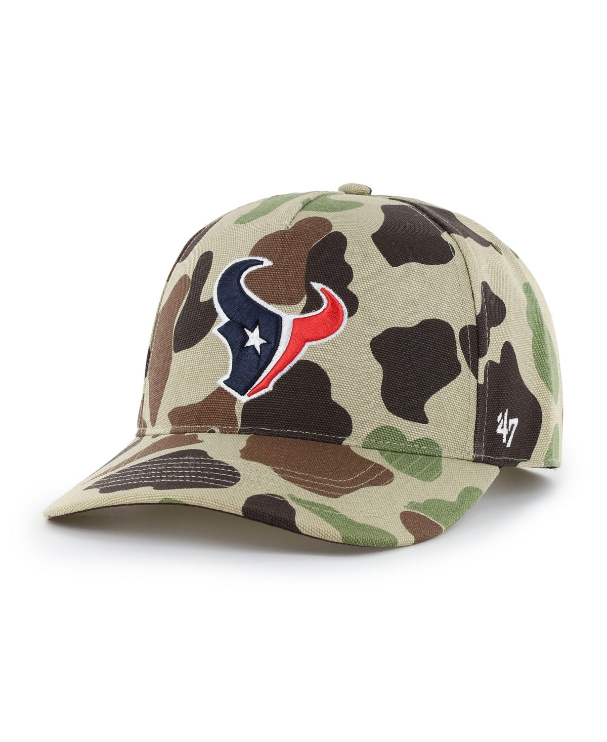 '47 Brand Men's Camo Houston Texans Duck Camo Relaxed Hitch Hat
