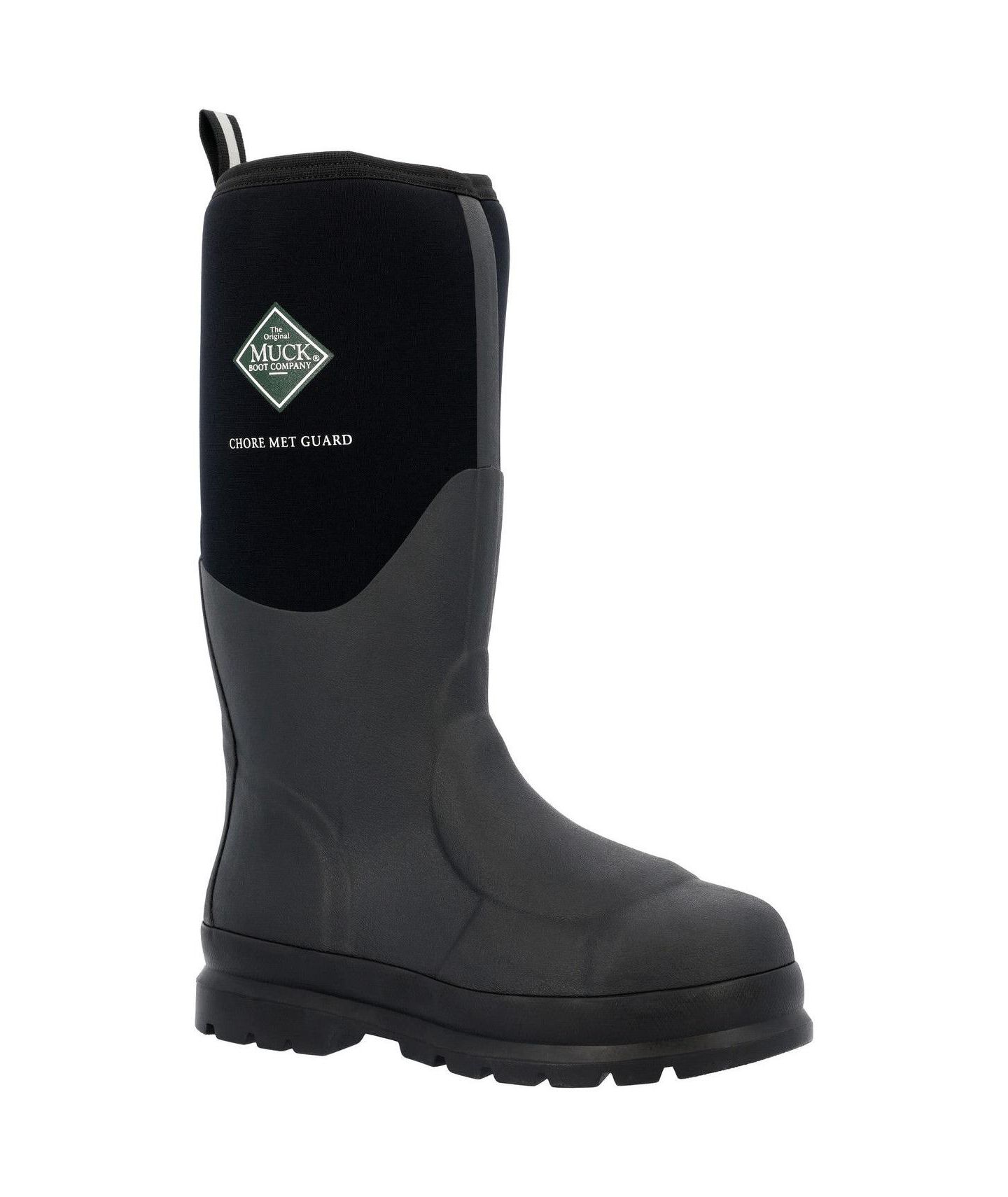 Мужские ботинки MUCK Chore Classic Met Guard Steel Toe Boot, цвет: Чёрный — фото 11