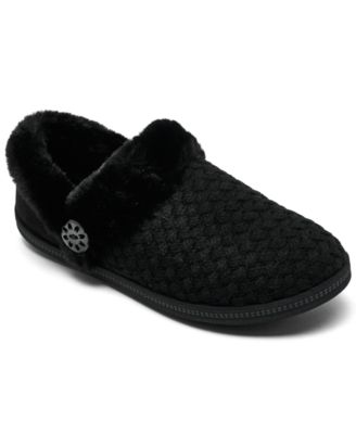 Women's Cozy Campfire-Frosty Memory Foam Suede Clog Slippers from Finish Line