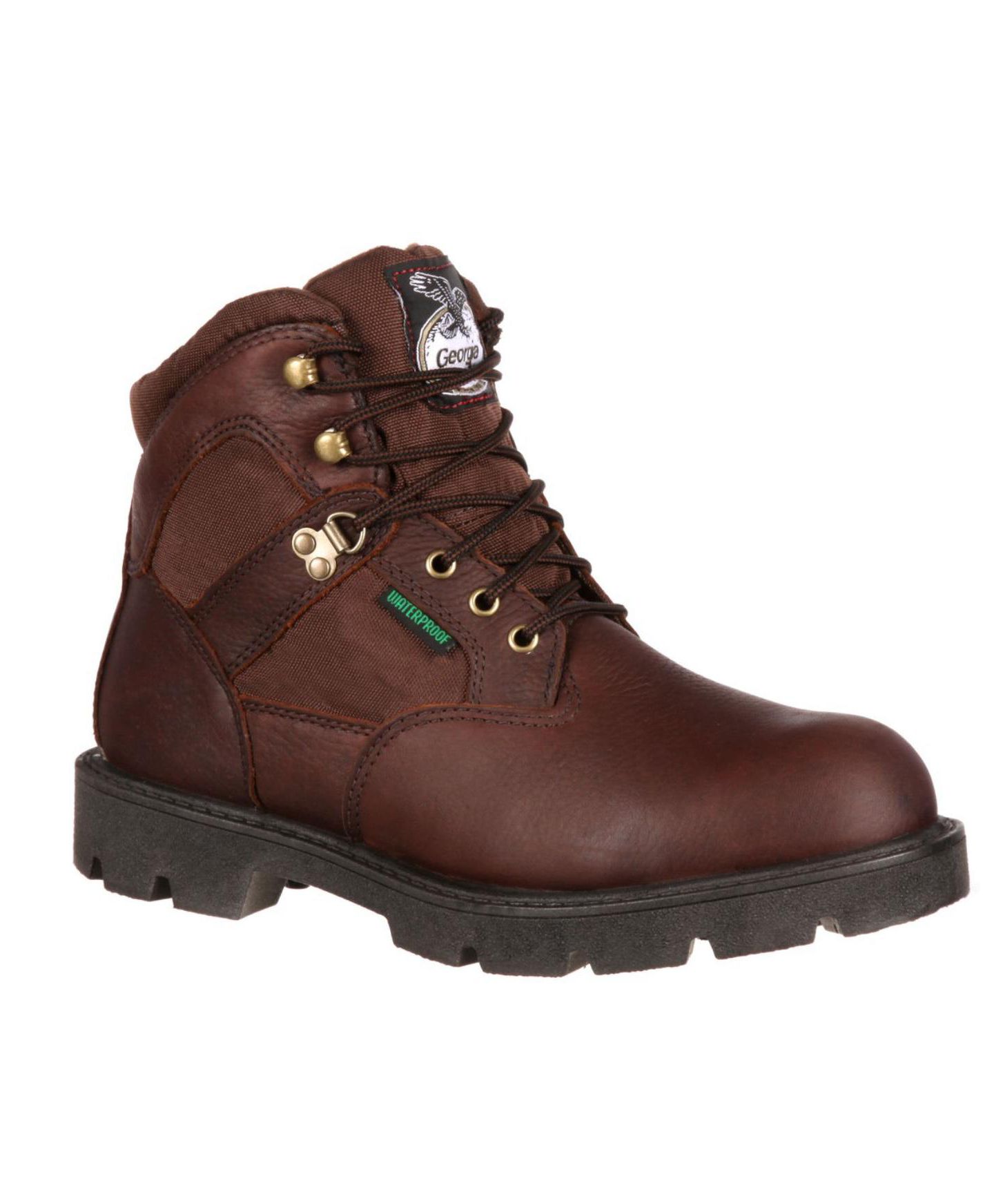 Мужские ботинки GEORGIA BOOT Homeland Steel Toe Waterproof Work Boot, цвет: Коричневый — фото 9