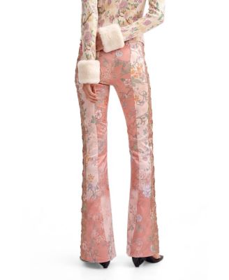 Women's printed flare pants