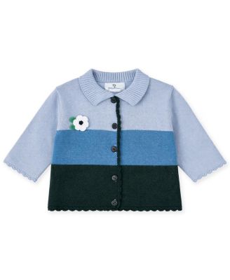 Baby Girl (3M-24M) Cardigan Sweater with Flower