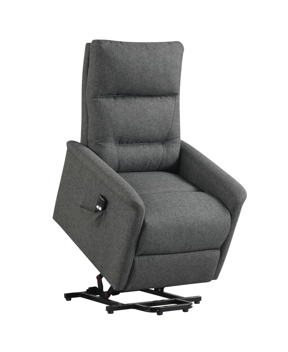 Costway Power Lift Recliner Chair for Elderly, Electric Recliner Sofa with Remote Control - Grey