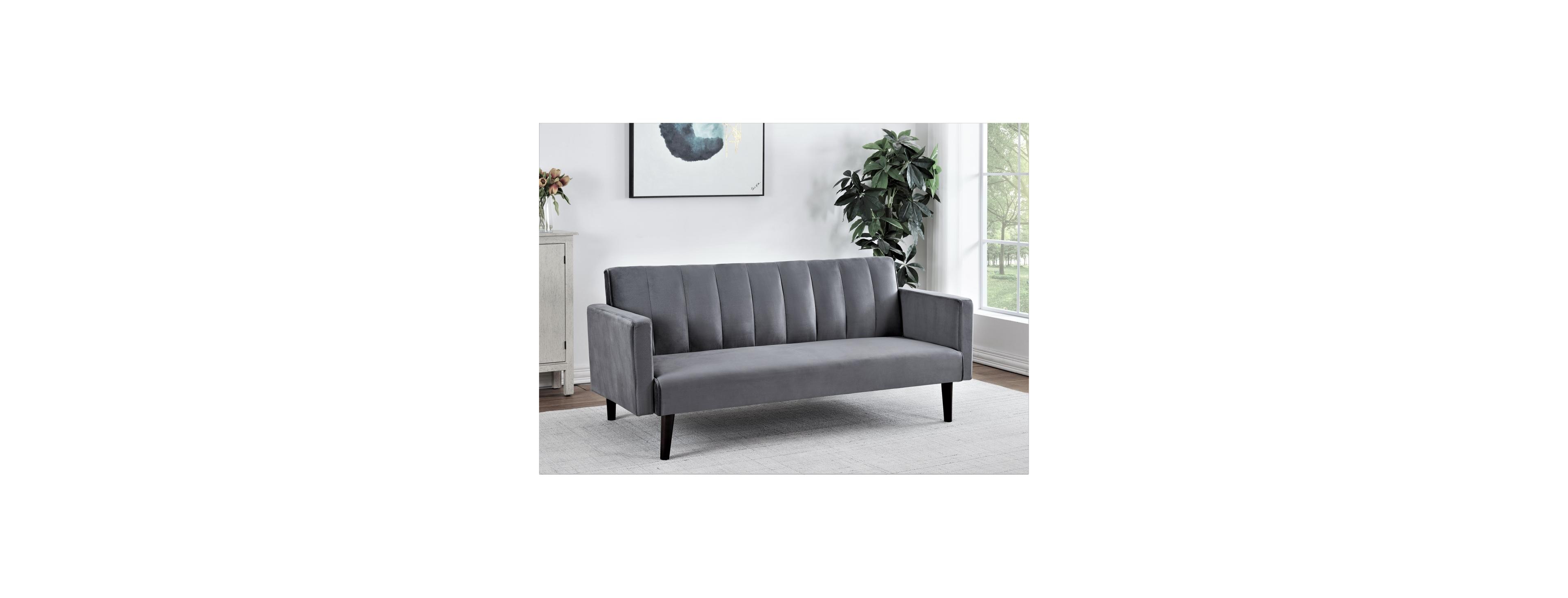 Streamdale Furniture 72" Convertible Futon Sofa Bed