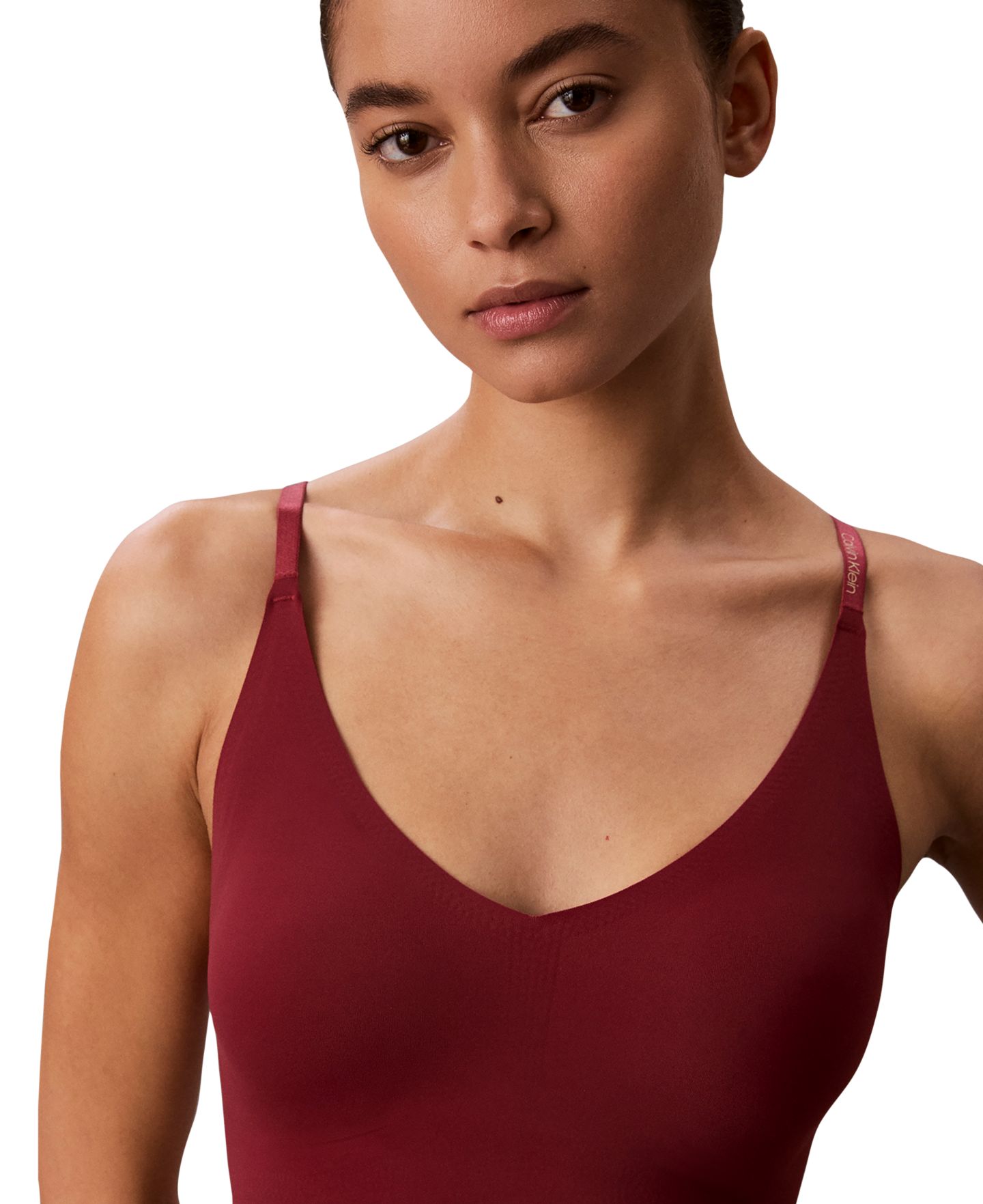 Бралетт Comfort, лёгкая чашка, треугольные чашки — Calvin Klein, цвет: Телесный — фото 7