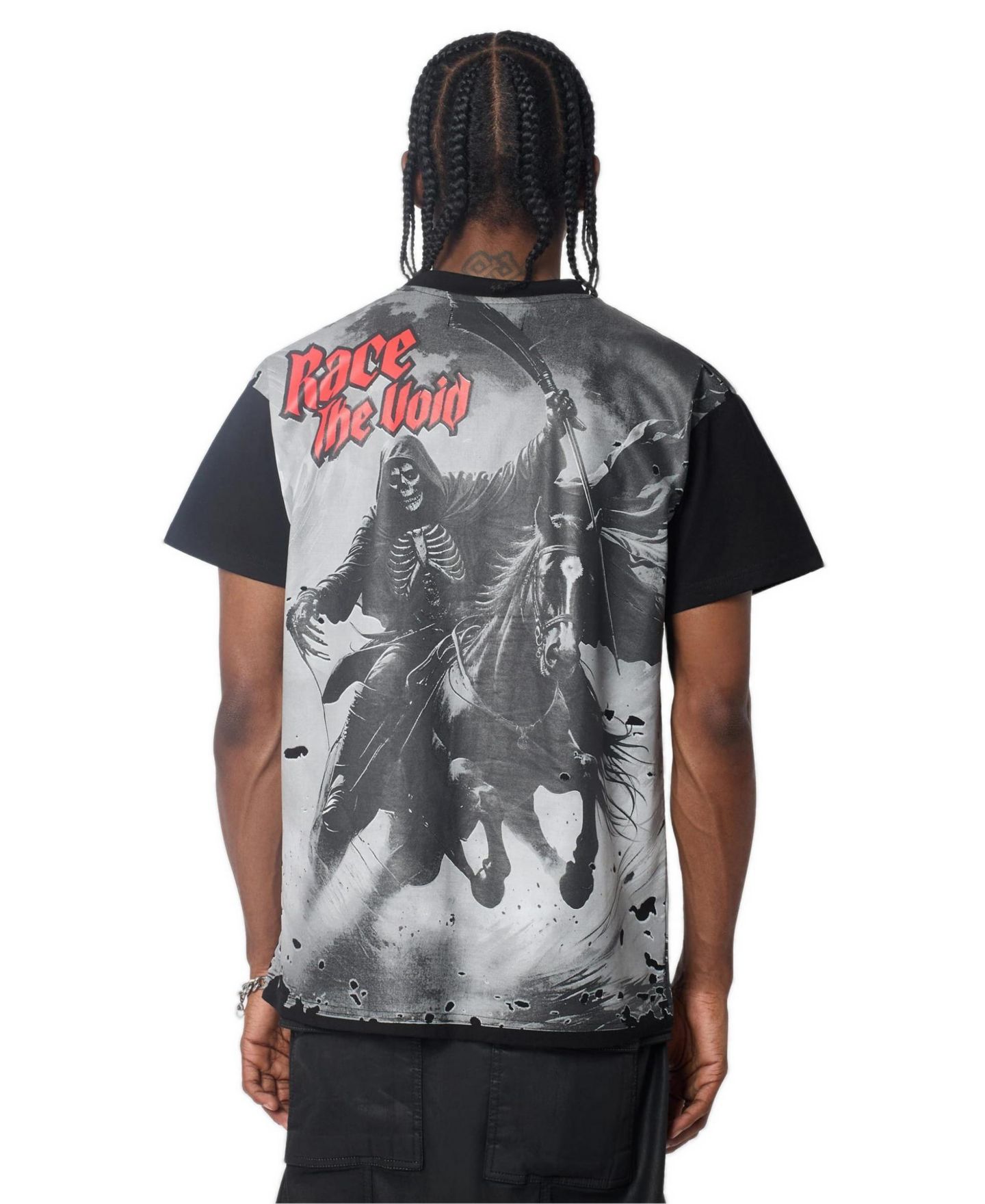 Мужская футболка Reason Speed Of Sin Graphic Short Sleeve, цвет: Чёрный — фото 2