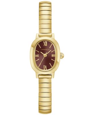 Women's Classic Quartz Gold-Tone Stainless Steel Watch 18.5mm