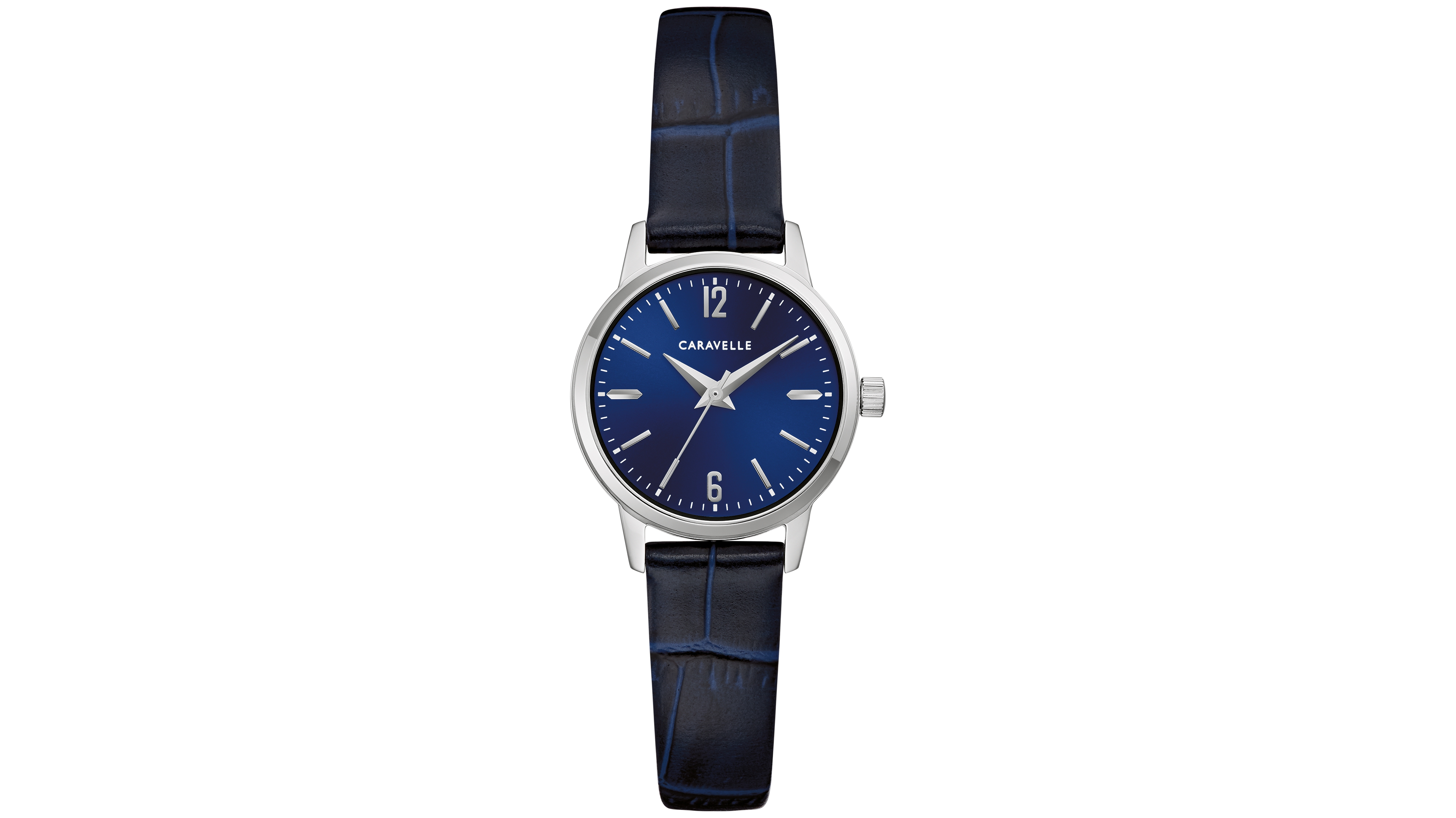 Caravelle Women's Classic Leather Strap Watch 25mm