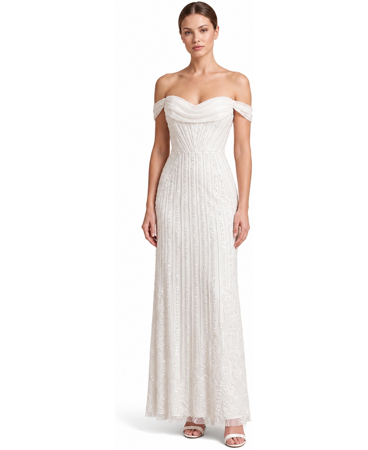 Lara Women's Off-Shoulder Corset Bridal Gown