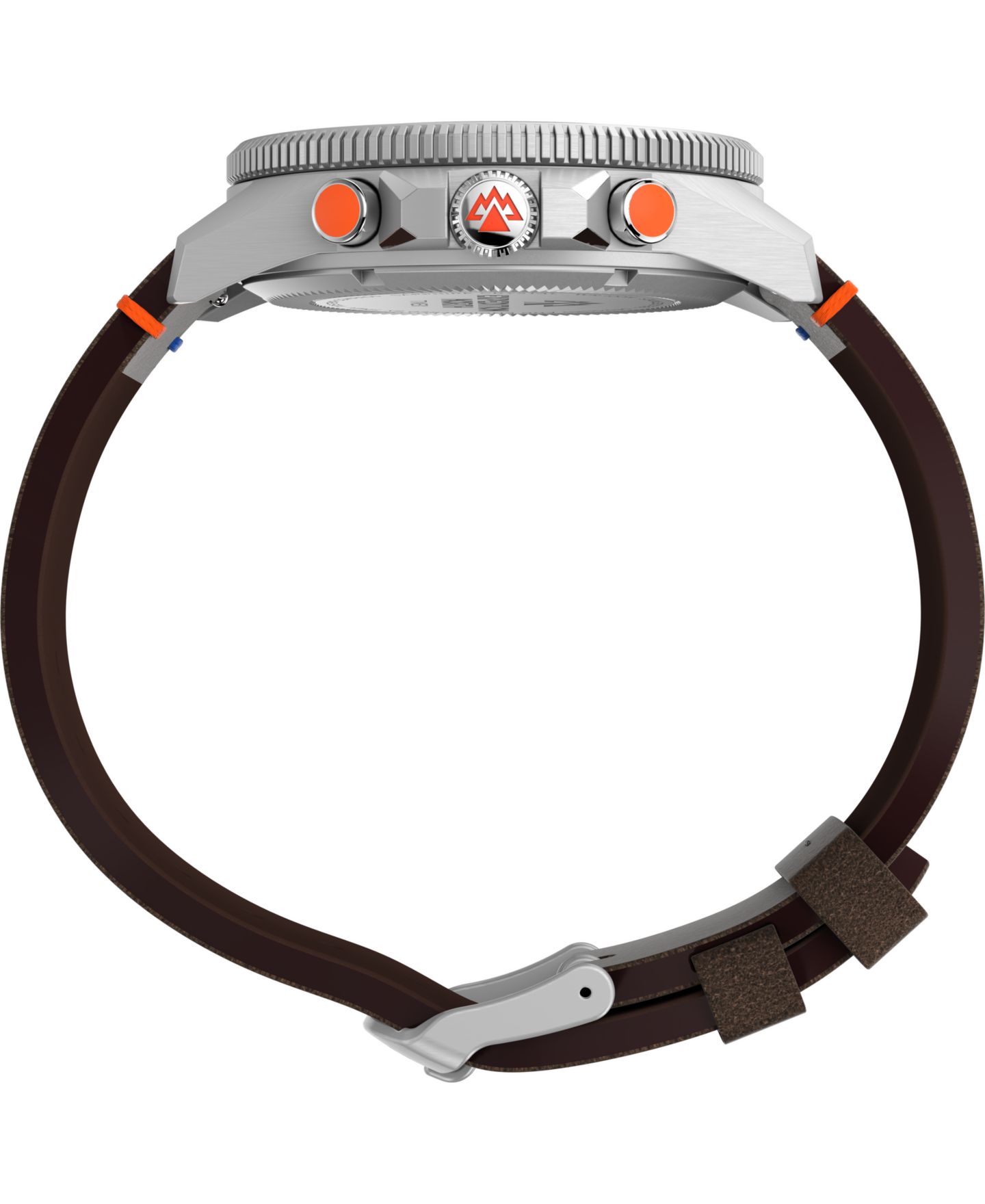 Мужские часы Timex Expedition North Quartz Analog Sport Brown Leather 43mm — фото 2