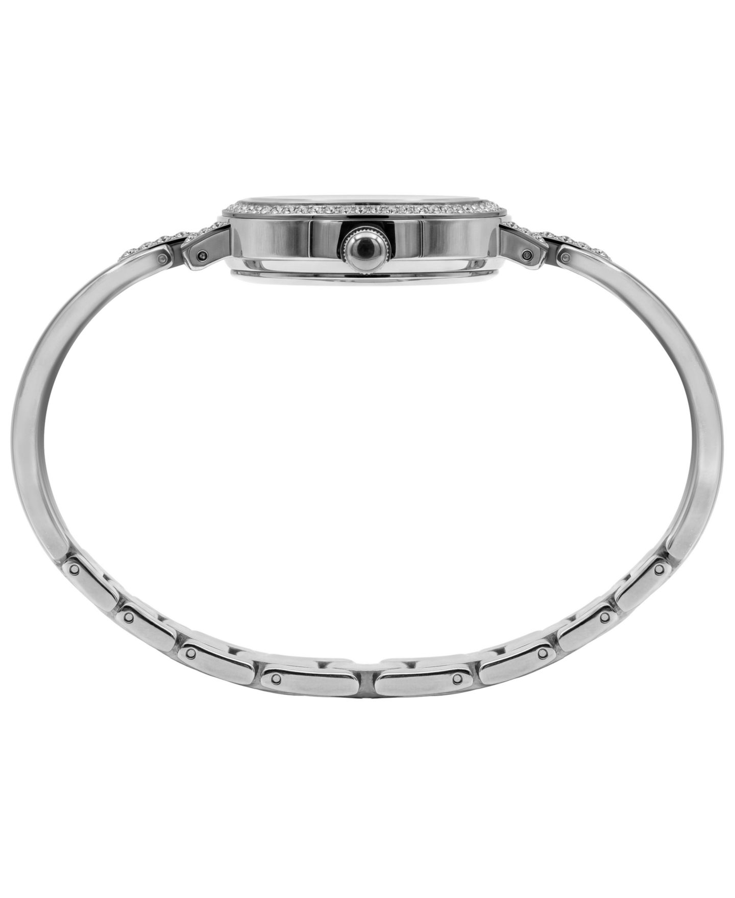 Женские часы Timex Quartz Aveline Silver-Tone Alloy 28mm — фото 2