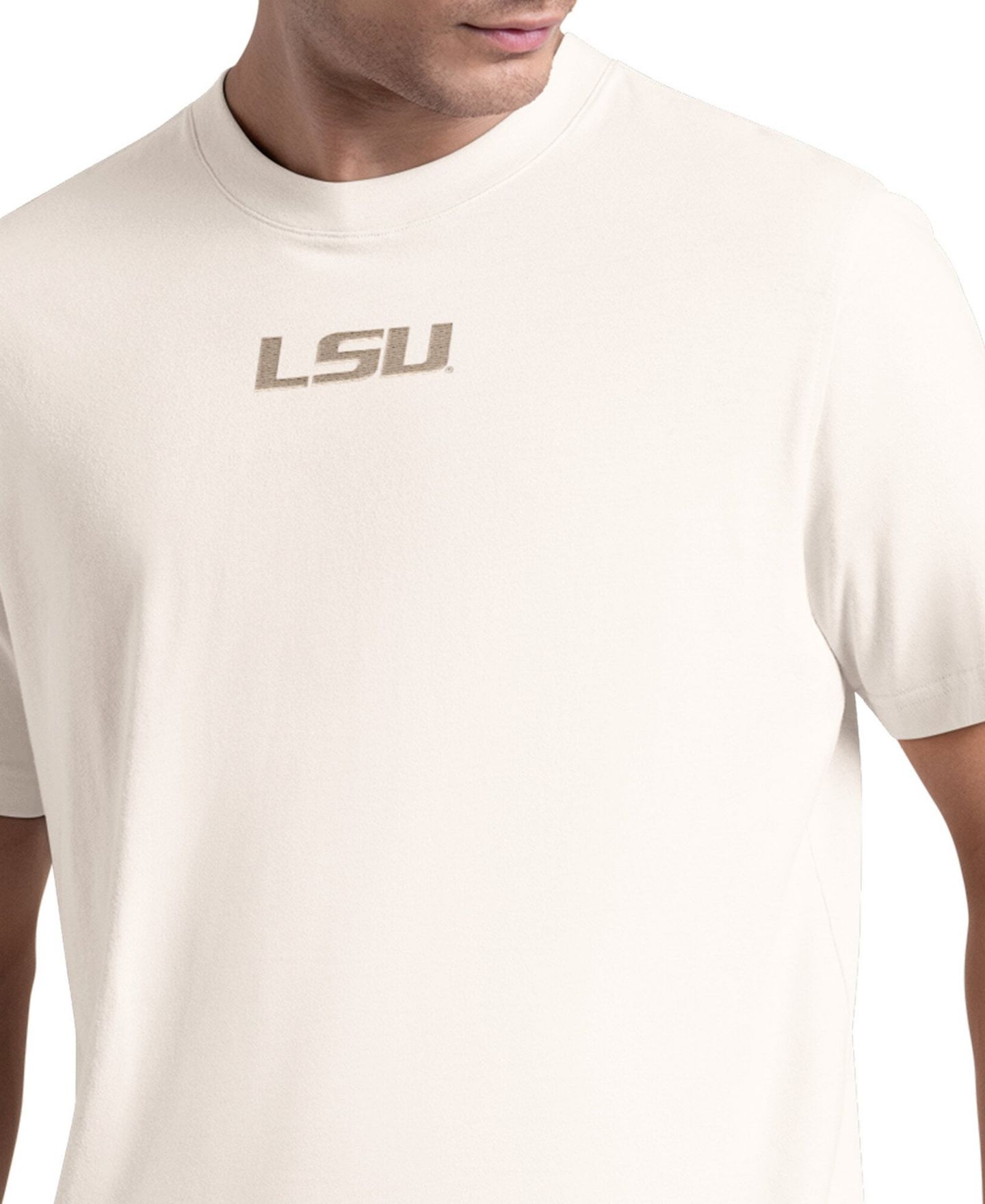 Мужская футболка Starter White LSU Tigers Warm Up — фото 3