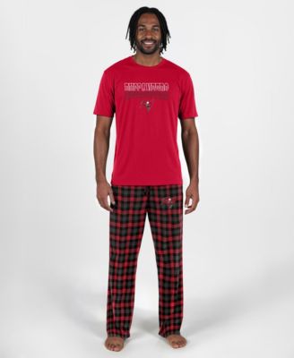 Men's Red Tampa Bay Buccaneers Highland Sleep Set