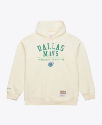 Men's Cream Dallas Mavericks Walk-Off Fleece Hoodie