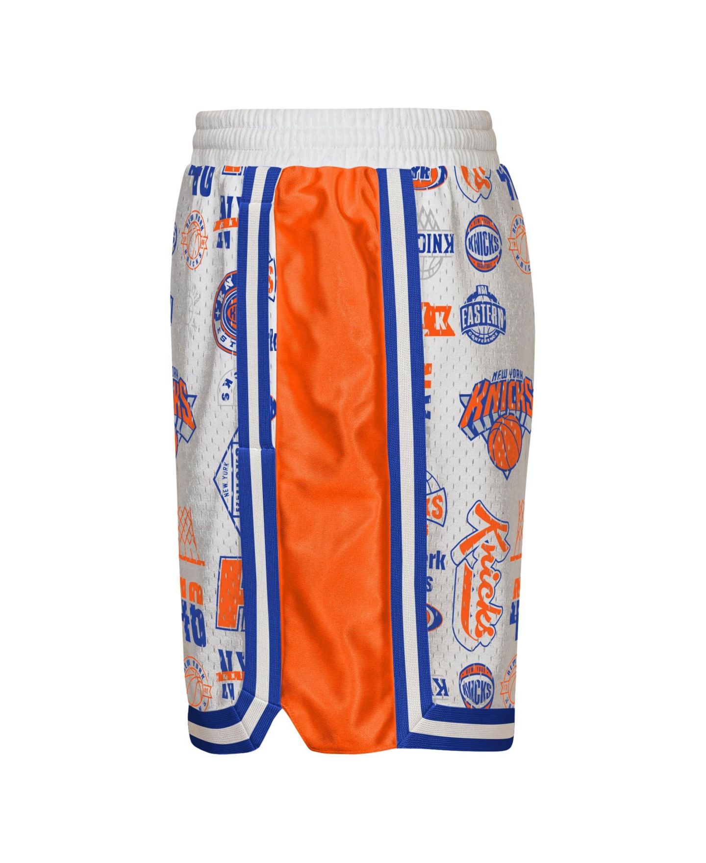 Детские шорты Outerstuff White New York Knicks Ball Hog Dazzle Basketball — фото 3