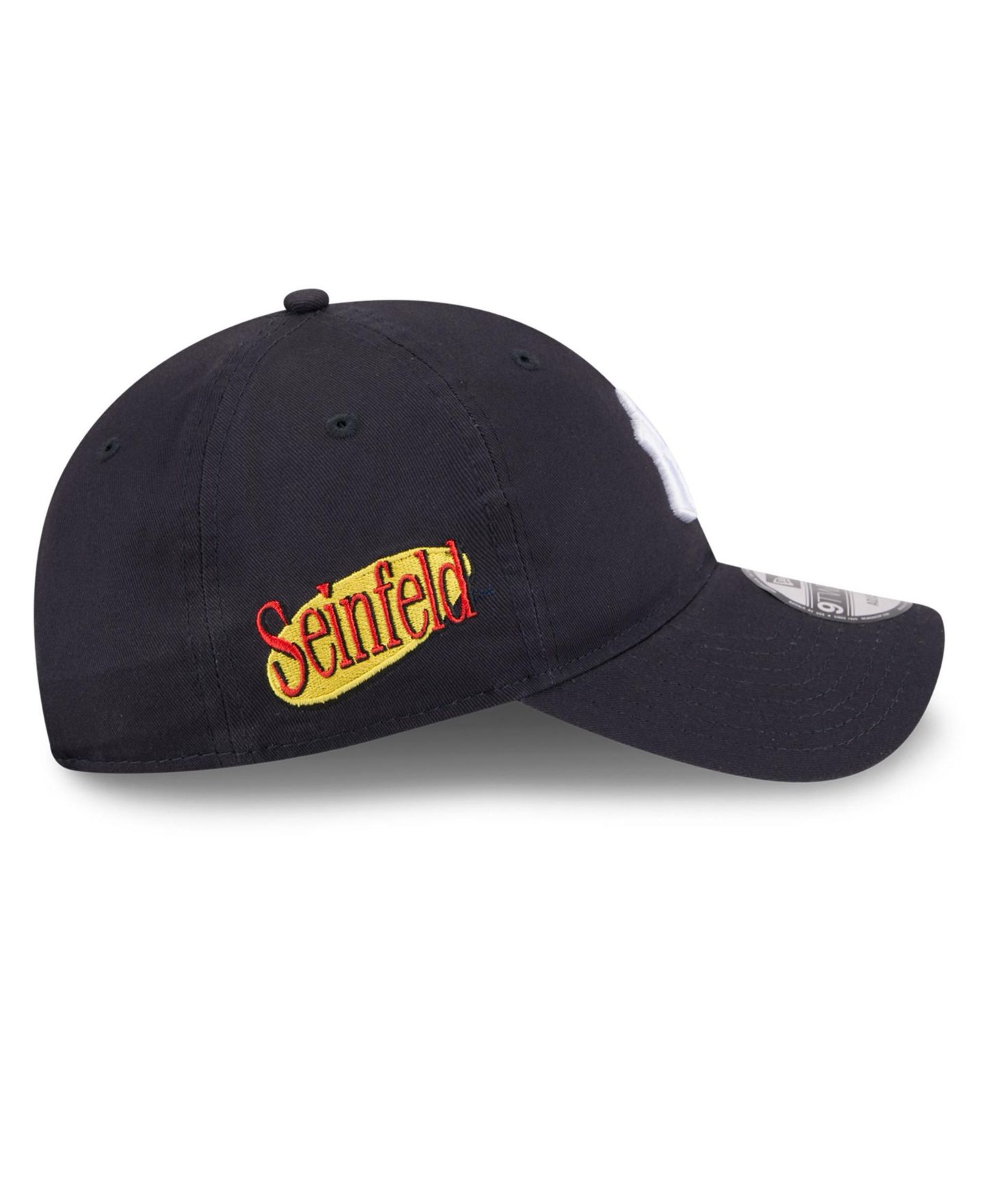 Мужская кепка New Era Navy New York Yankees Seinfeld 9TWENTY Adjustable Hat — фото 6