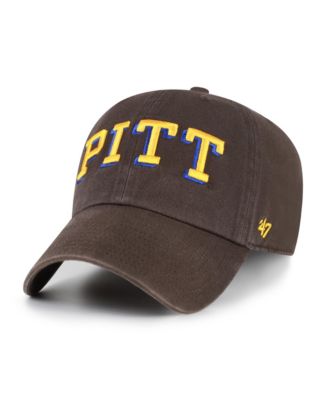 Men's Brown Pitt Panthers Vault Clean Up Adjustable Hat