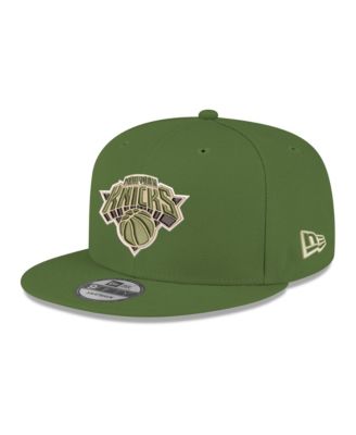 Big Boys' and Girls' Green New York Knicks 9FIFTY Snapback Hat