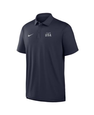 Men's Navy Team USA Dri-FIT Tour Polo Shirt