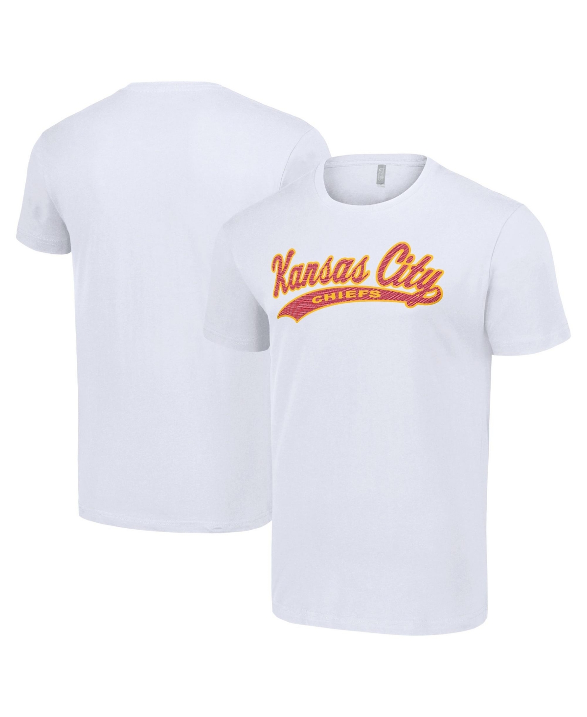 Starter Men's White Kansas City Chiefs Tailsweep T-Shirt - White