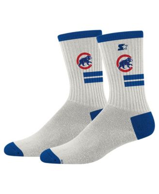 Men's and Women's Cream Chicago Cubs Premiere Cushioned Crew Socks