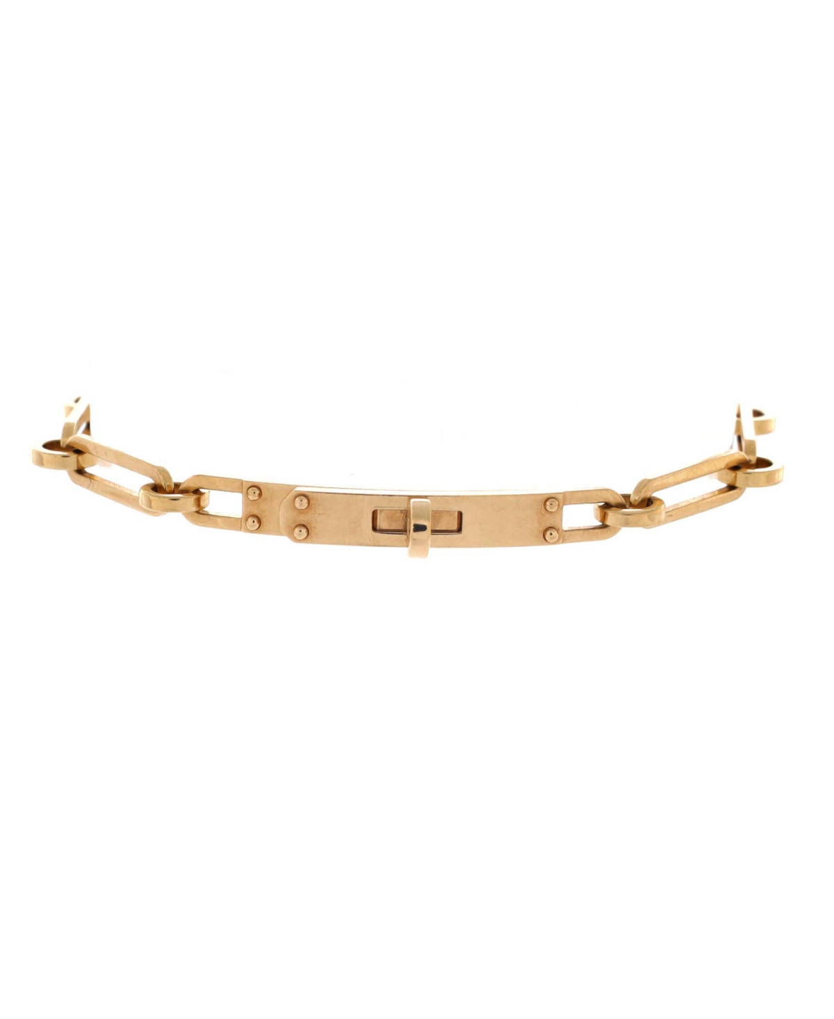 Pre-Owned HermA s Kelly Chaine Bracelet