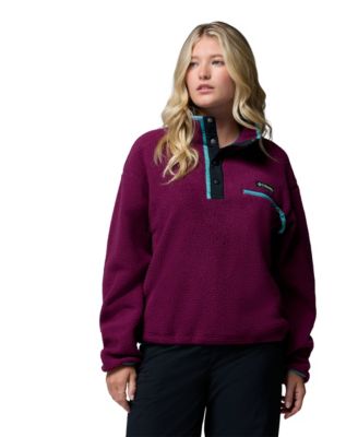Women's Helvetia II Sherpa Fleece Cropped Pullover Jacket