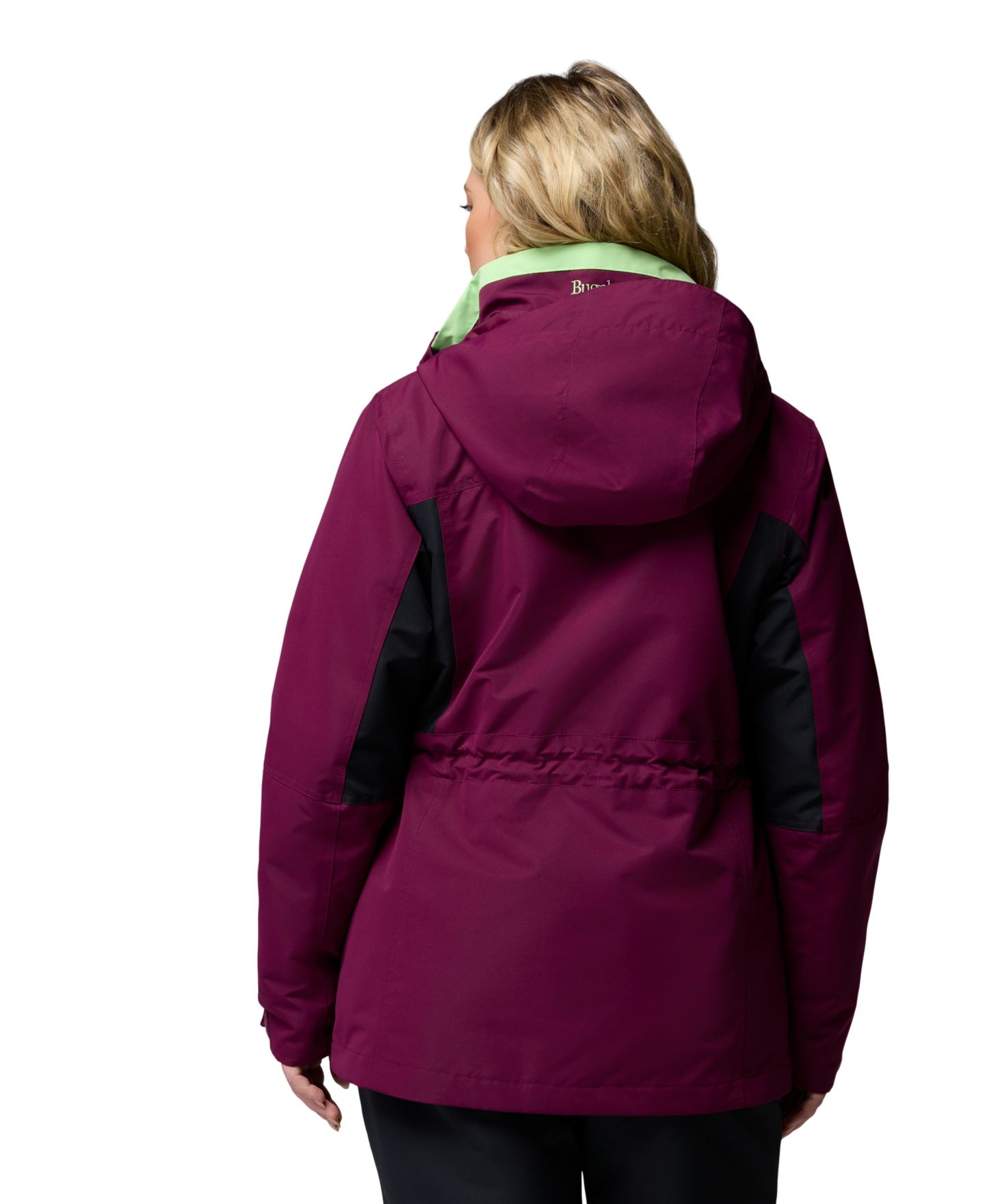 Женская куртка Columbia Bugaboo IV 3-in-1 Hooded Short, цвет: Чёрный — фото 17