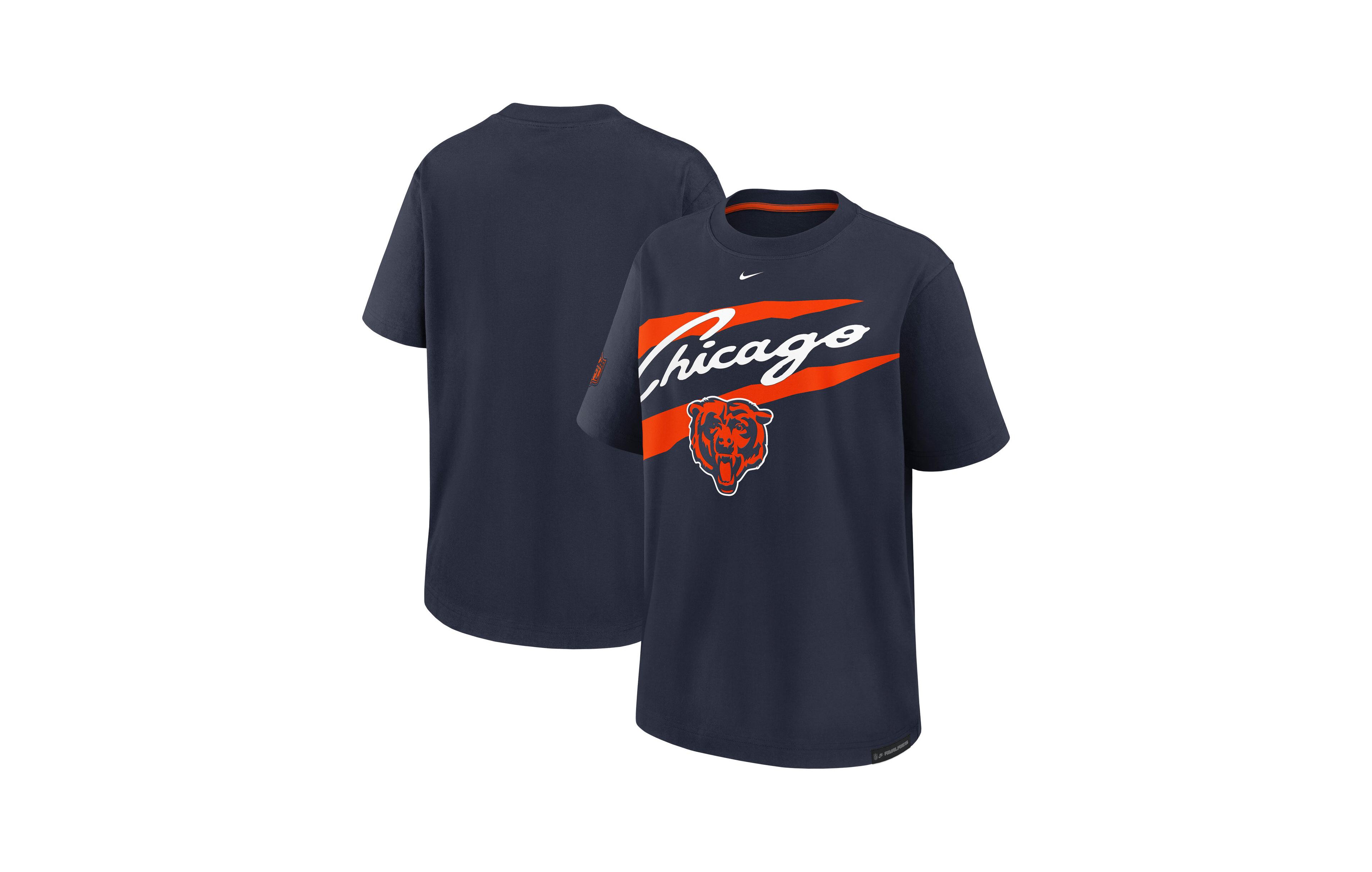 Nike Men's Navy Chicago Bears 2026 Rivalries Collection Boyfriend T-Shirt