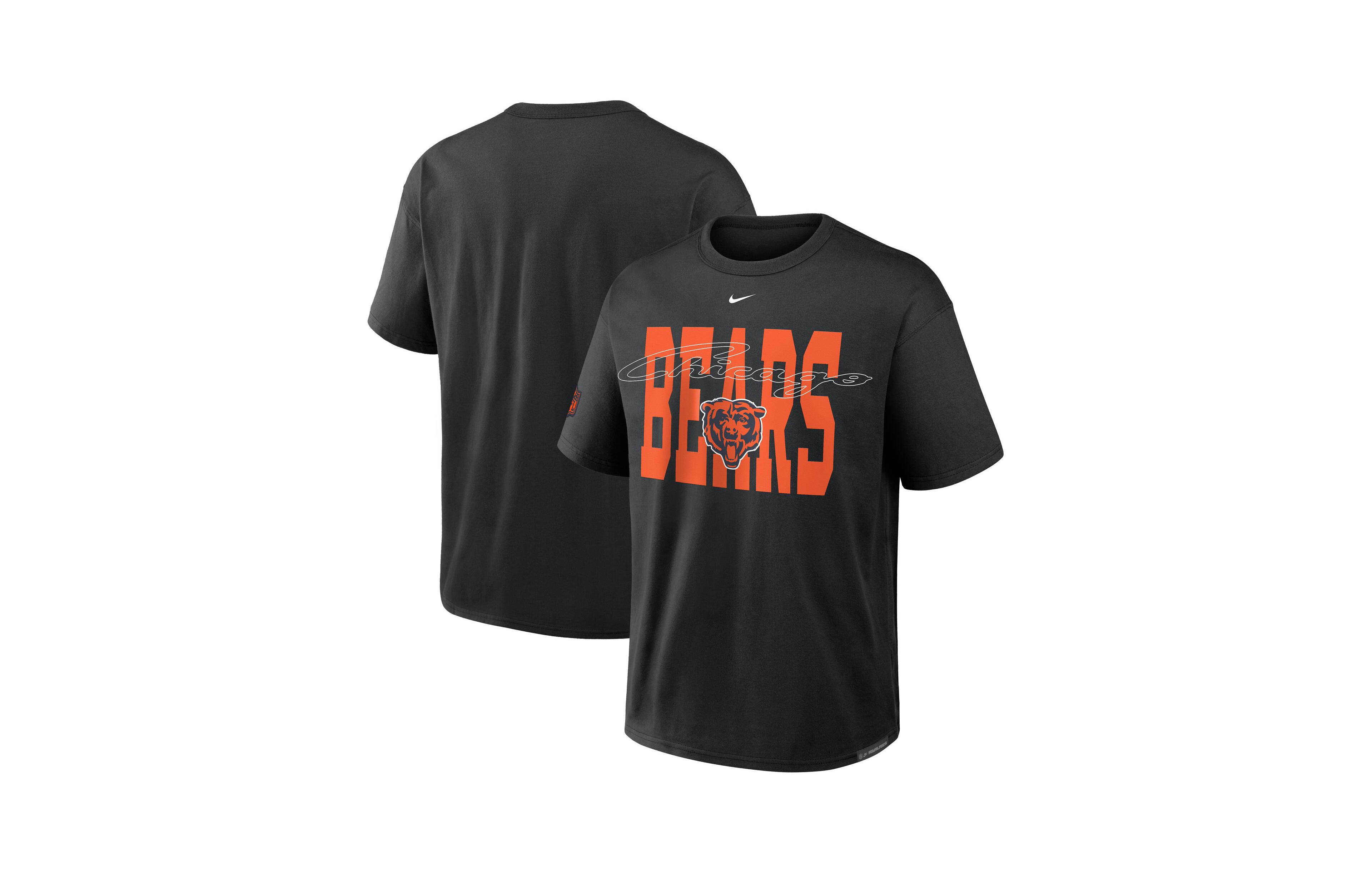Nike Men's Black Chicago Bears 2026 Rivalries Collection Max90 T-Shirt