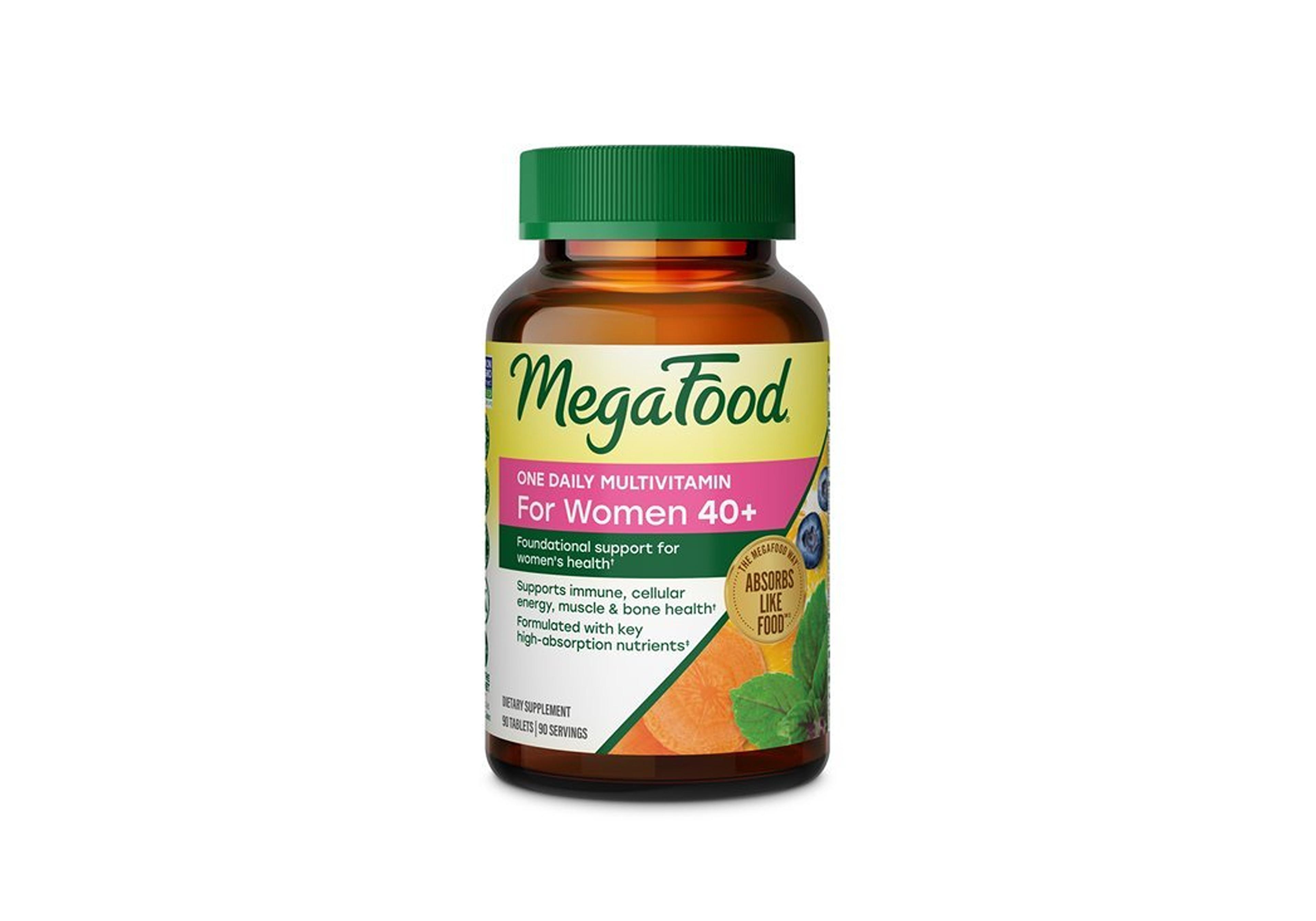 MegaFood Women's 40 Plus One Daily Multivitamin ,90 Tablets