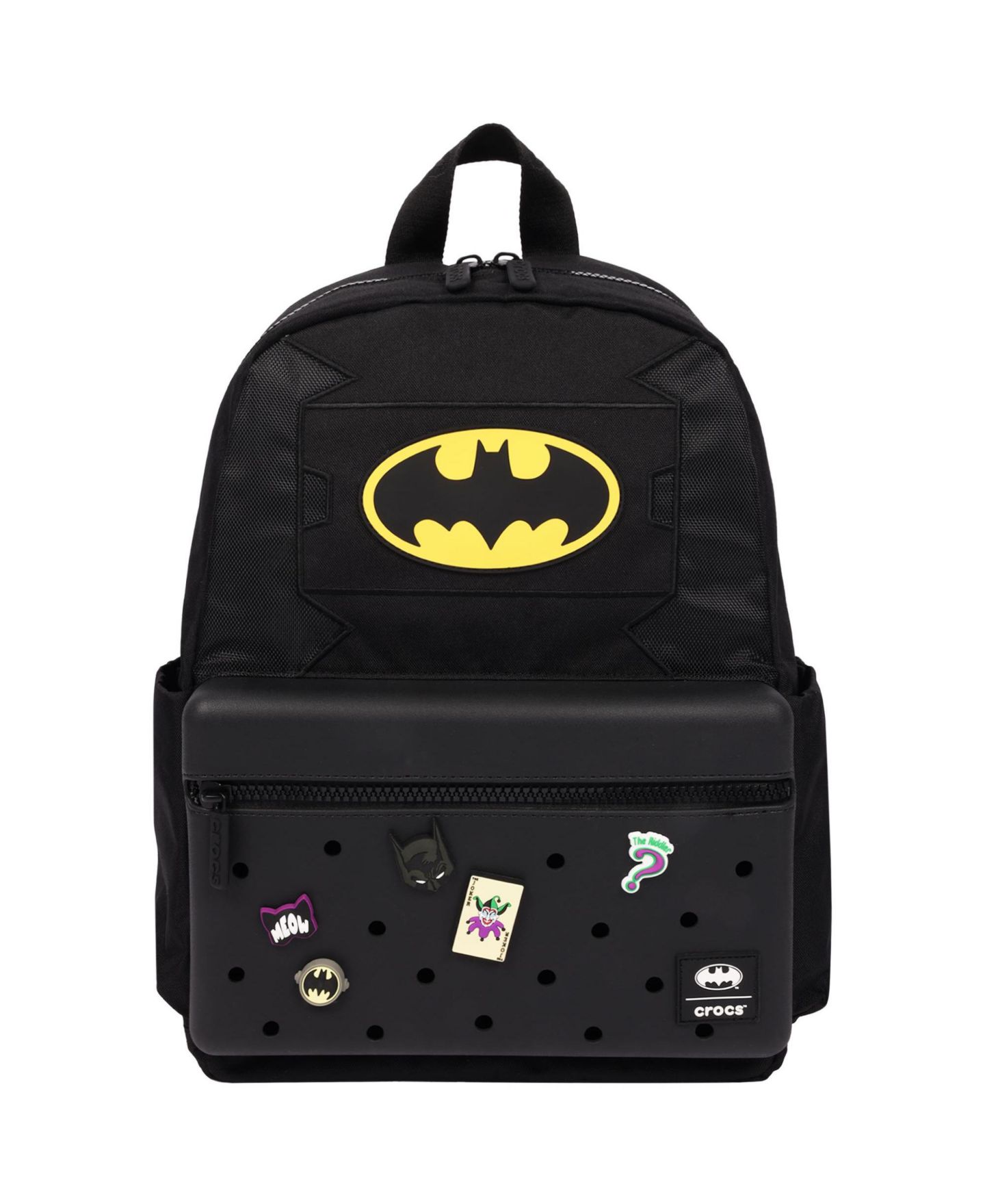 Рюкзак Crocs DC Comics Batman x Officially Licensed Jibbitz Compatible Bookbag, цвет: Чёрный — фото 1