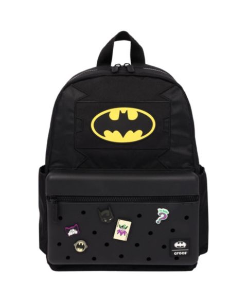 Рюкзак Crocs DC Comics Batman x Officially Licensed Jibbitz Compatible Bookbag, цвет: Чёрный