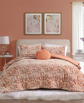 Field Of Flowers Plush 4-Piece Comforter Set, King