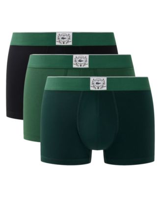 Men's Cotton-Blend Stretch Trunks, 3-Pack