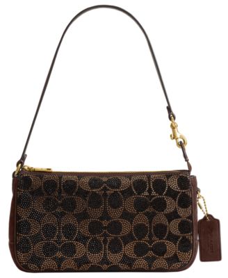 Crystal Signature Plaza Small Shoulder Bag