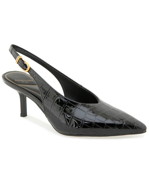Женские туфли Kenneth Cole New York Ulysses Pointed Toe Slingback, цвет: Чёрный
