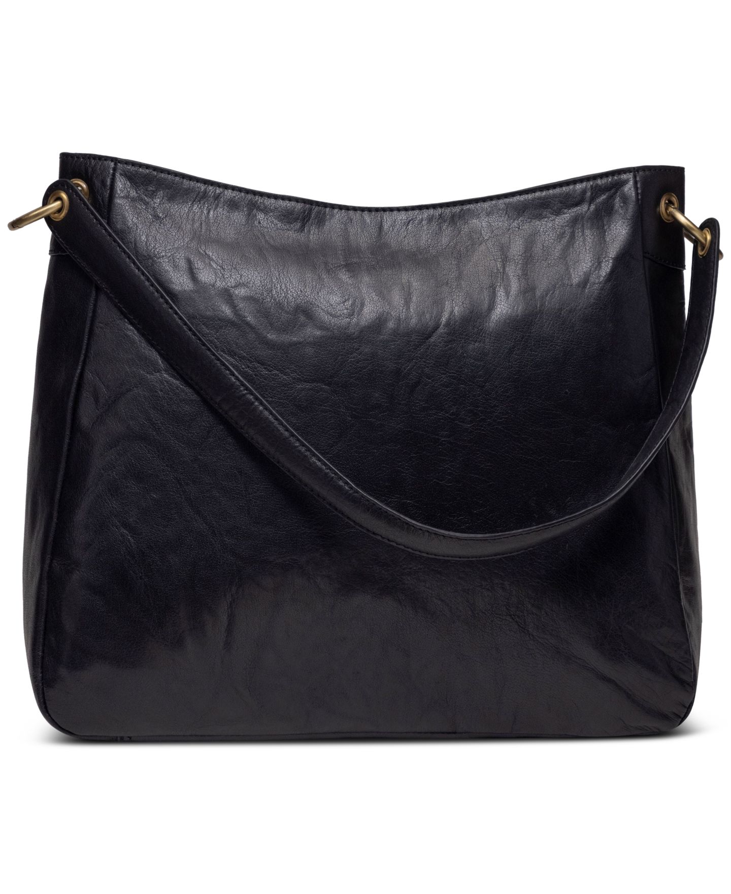 Женская сумка Ecotorie Johnson Genuine Leather Shoulder Handbag, цвет: Чёрный — фото 2