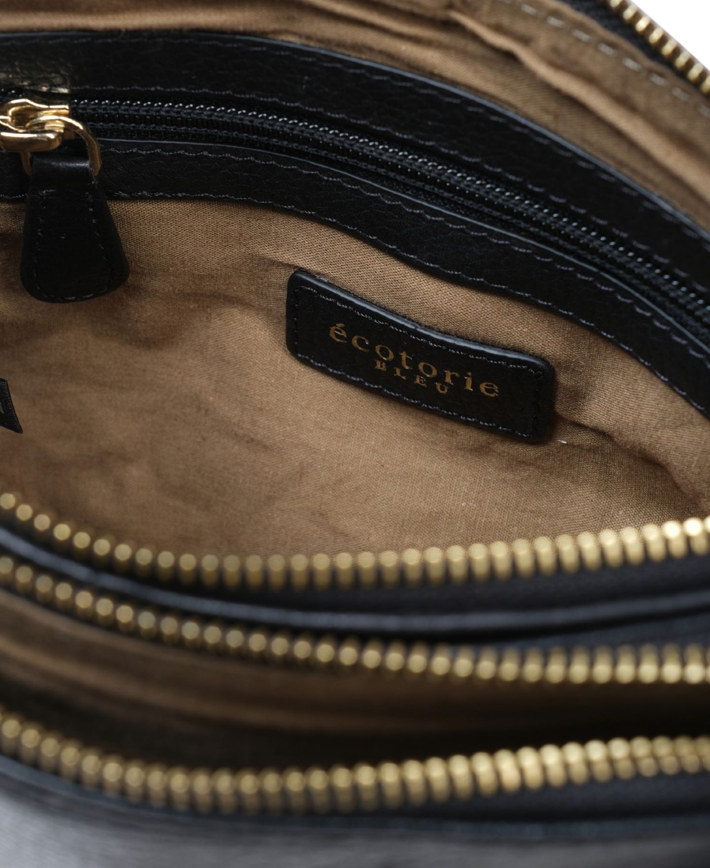 Женская сумка Ecotorie Millington Leather Crossbody, цвет: Чёрный — фото 4