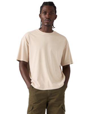 Men's Classic Cropped Boxy Short-Sleeve T-Shirt