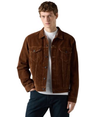 Men's Corduroy Regular-Fit Trucker Jacket