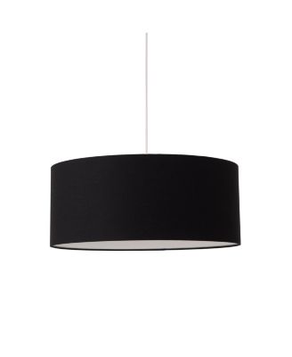 Stretch Pendant - Linen Shade, Dimmable, Bulb Included