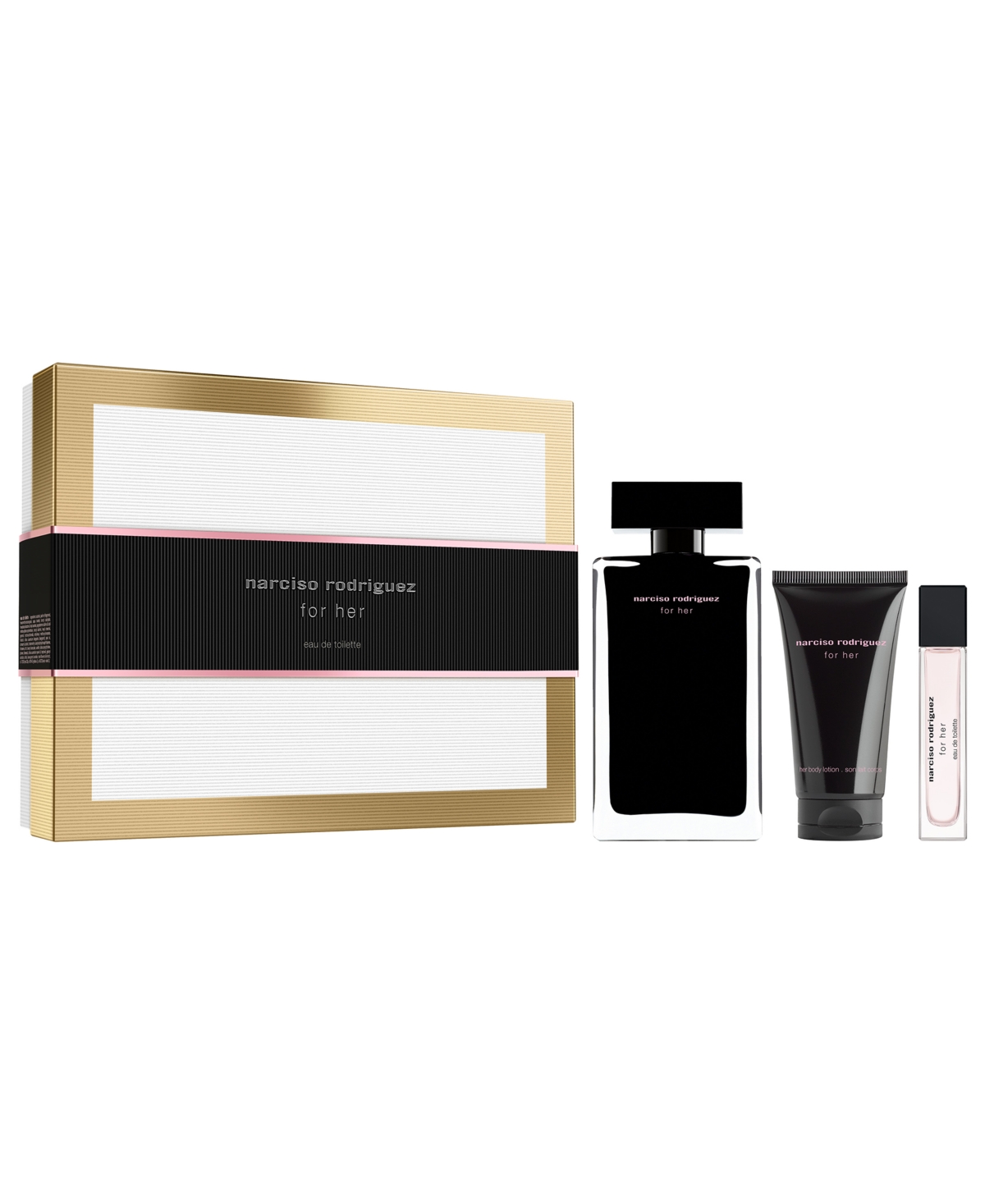 Narciso Rodriguez 3-Piece For Her Eau de Toilette Gift Set